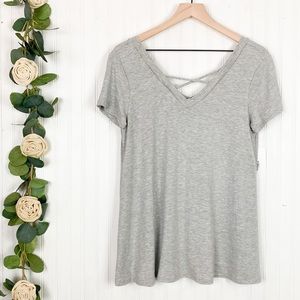 BLVD Gray Top